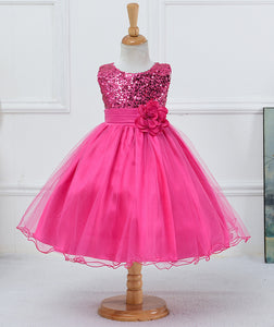 Baby Sequin Flower Dress