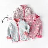 Home warm fleece jacket