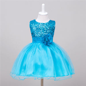 Baby Sequin Flower Dress