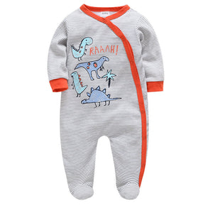 Cartoon baby footie