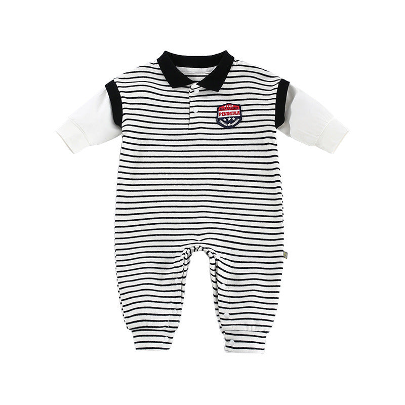 Baby Striped Footies