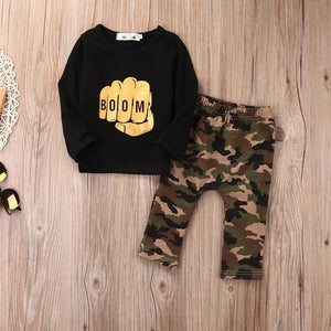 Camo Pants Baby Outfits